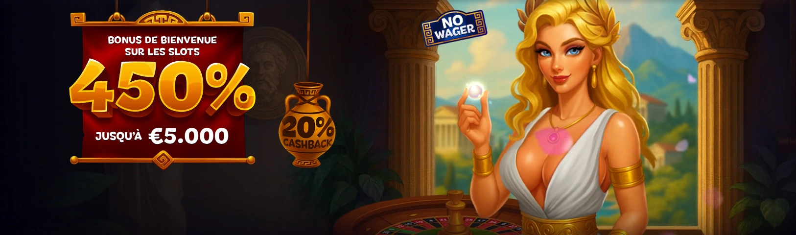 Aphrodite Casino Banner